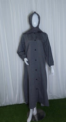 The Slate Abaya