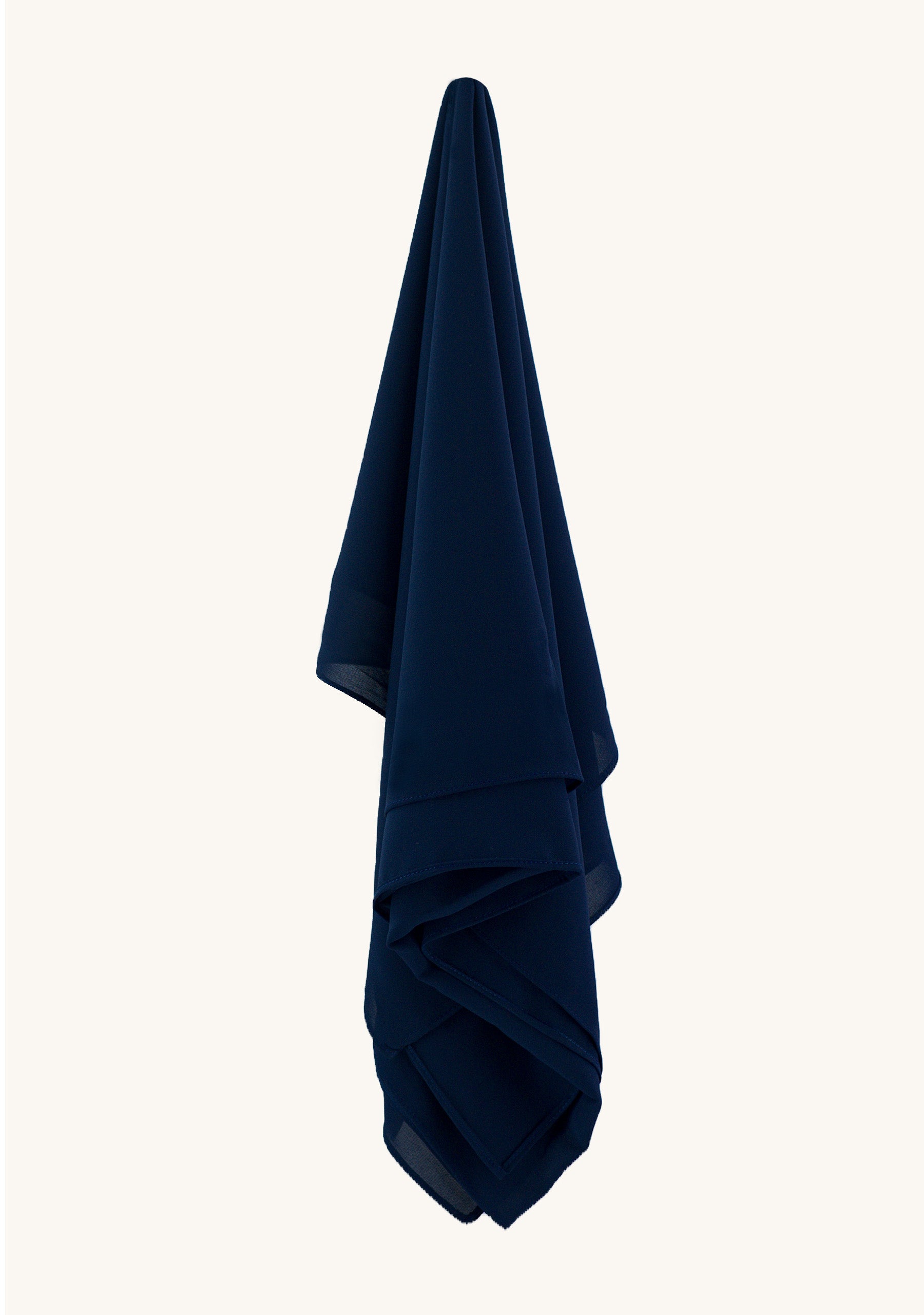 Premium Georgette Hijab - Navy