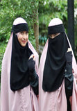 Saudi Niqab Patti - Black