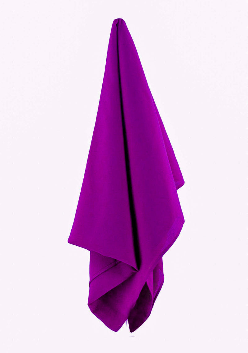Premium Georgette Hijab - Plum