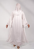 Luxurious White Abaya
