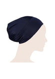 Round Hijab Cap - Navy Blue